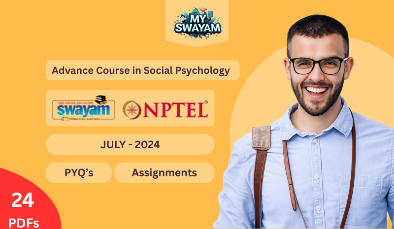 Advance Course in Social Psychology PYQ July 2024