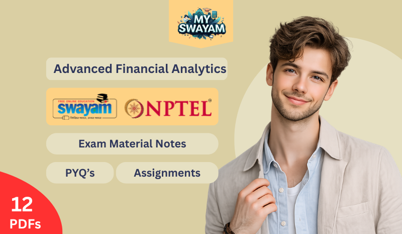 Advanced Financial Analytics Exam Notes