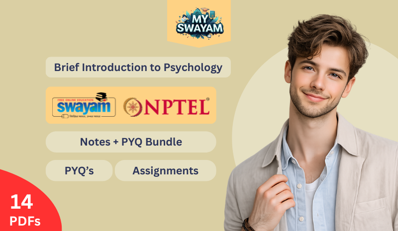 Brief Introduction to Psychology (Notes + PYQ Bundle)