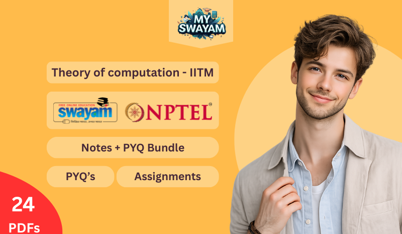 Theory of computation IITM (Notes + PYQ Bundle)