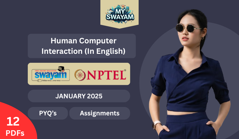 Human Computer Interaction (In English) PYQ January 2025