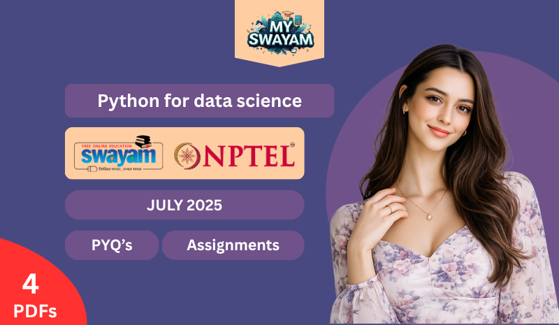 Python for data science PYQ July 2025