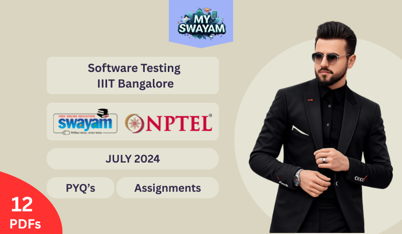 Software Testing IIIT Bangalore PYQ July 2024