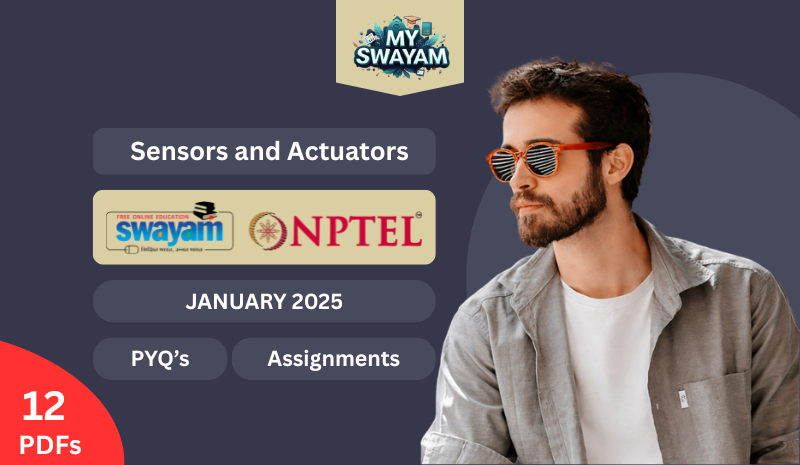 Sensors and Actuators PYQ January 2025