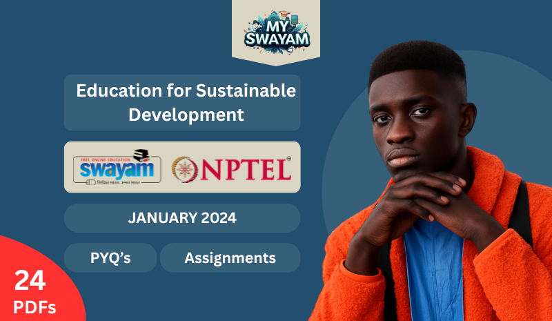 Education for Sustainable Development PYQ January 2024