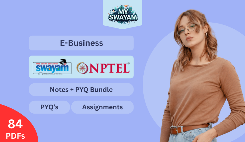 E-Business (Notes + PYQ Bundle)