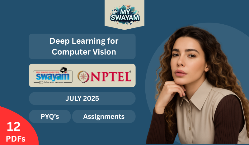 Deep Learning for Computer Vision PYQ July 2025
