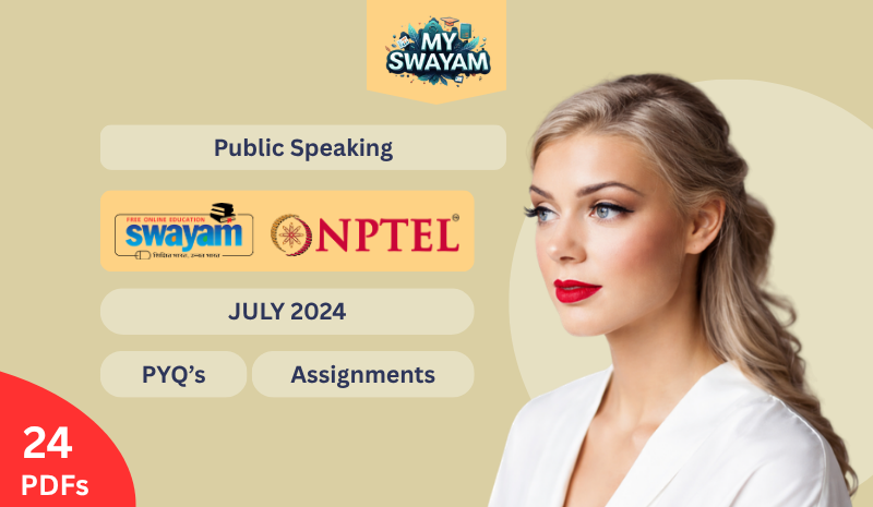 Public Speaking PYQ July 2024
