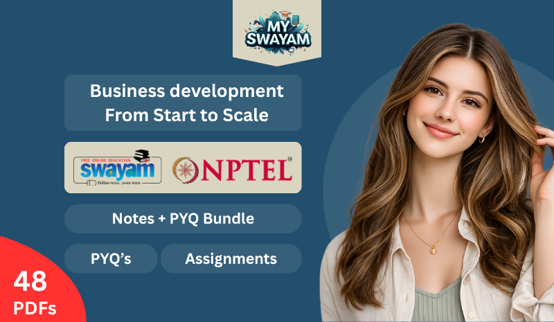Business Development From Start to Scale (Notes + PYQ Bundle)