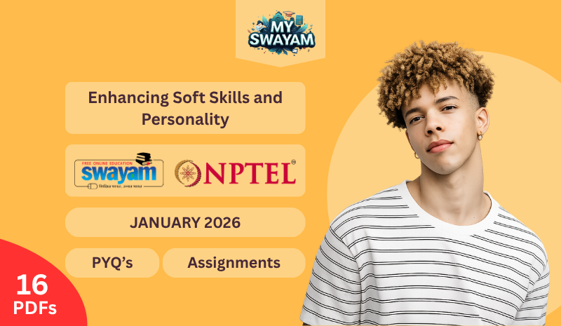 Enhancing Soft Skills and Personality PYQ January 2026