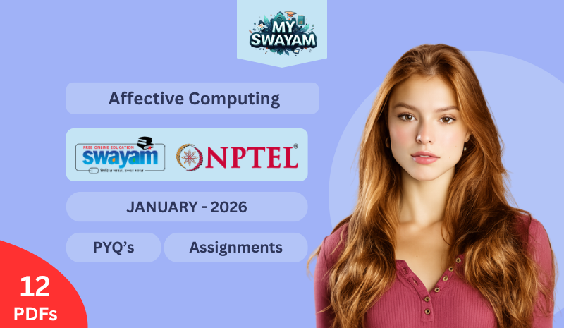 Affective Computing PYQ January 2026