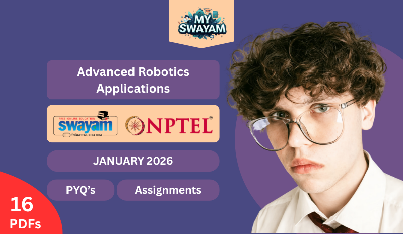 Advanced Robotics Applications PYQ January 2026