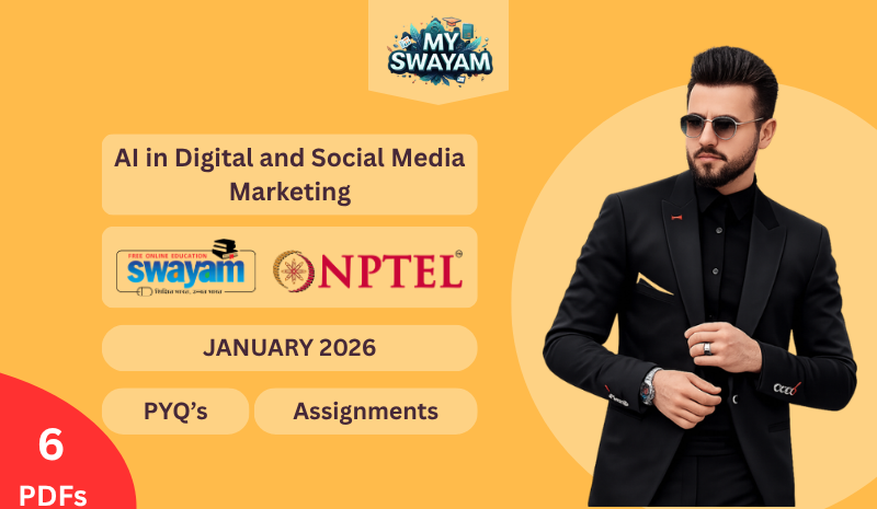 AI in Digital and Social Media Marketing PYQ January 2026
